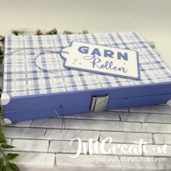 Graupappezuschnitte - Klappbox Garn